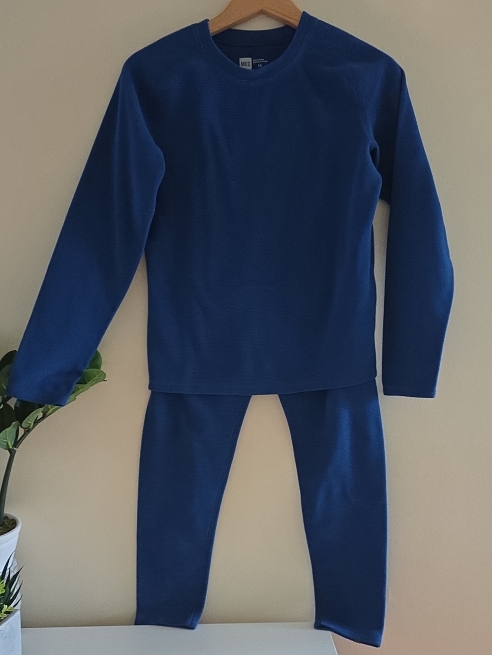 MEC Youth Boys  Base Layer Set - Fleece Sz 14